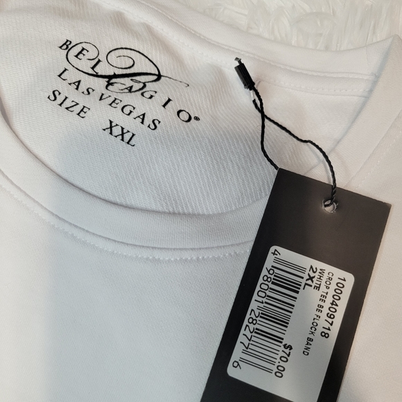 Bellagio Las Vegas Casino White Tee 2XL - Picture 7 of 7